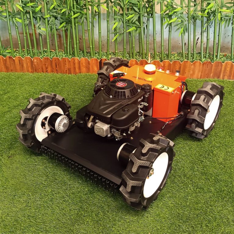 ราคาที่ดีที่สุดในระยะไกลที่ดำเนินการจากระยะไกลของ Wheeled River Bank เครื่องตัดหญ้า