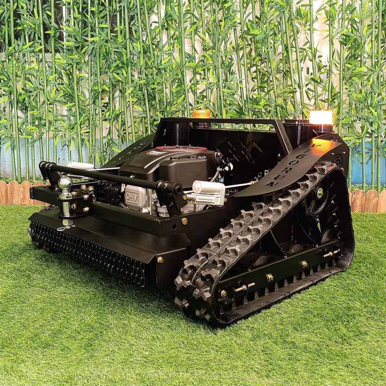 remote controlled caterpillar tank lawn mower best Chinese factory