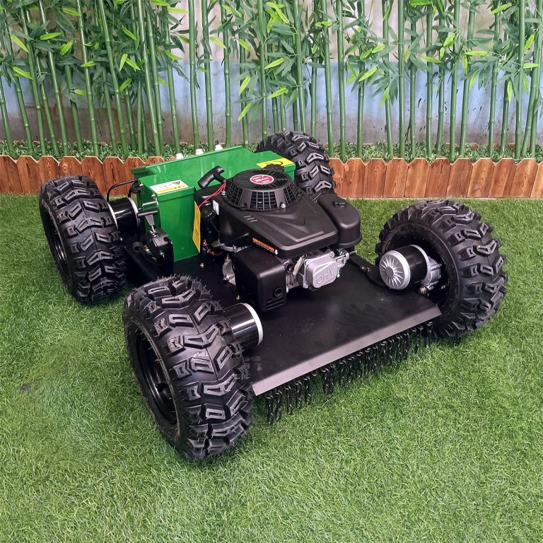 3 อันดับแรกที่ควบคุมจากระยะไกล 4WD Dyke Weed Cutter ผู้ผลิตในประเทศจีน